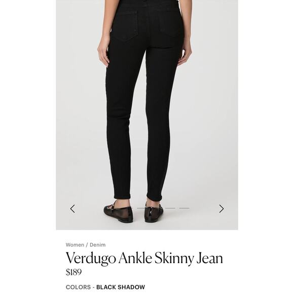 Paige Verdugo Ankle Skinny Jeans - Picture 2 of 6